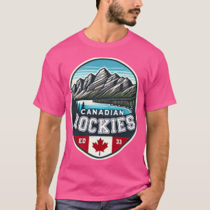 Canadian Rockies Canada Rocky Mountains Souvenir A T-Shirt