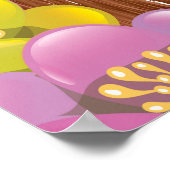 Canadian Rockies Eagle Reiseplakat Poster (Ecke)