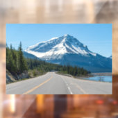 Canadian Rockies - Icefields Parkway Highway 93 Fensteraufkleber (Blatt 2)