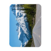 Canadian Rockies - Icefields Parkway Highway 93 Magnet (Vertikal)