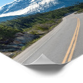 Canadian Rockies - Icefields Parkway Highway 93 Poster (Ecke)