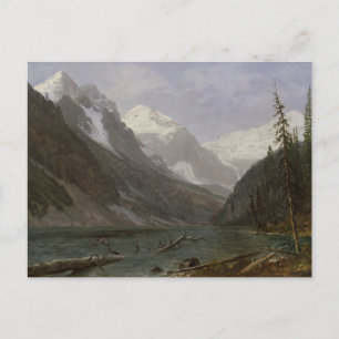 Canadian Rockies Lake Louise   Albert Bierstadt Postkarte