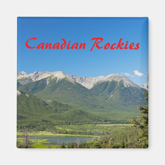 Canadian Rockies Magnet (Vorne)