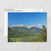 Canadian Rockies Post Card Postkarte (Vorne/Hinten)