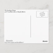 Canadian Rockies Post Card Postkarte (Rückseite)