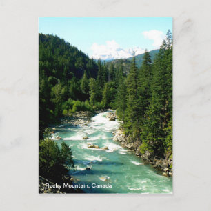 Canadian Rocky Mountain Postcard Postkarte