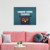 Canadian School Telecasts Leinwanddruck (Insitu (Wohnzimmer))
