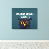Canadian School Telecasts Leinwanddruck (Insitu (Holzboden))