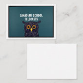 Canadian School Telecasts Mitteilungskarte (Vorne/Hinten)