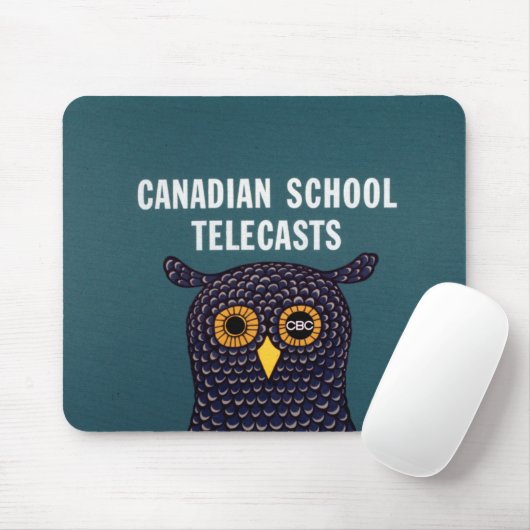 Canadian School Telecasts Mousepad (Mit Mouse)