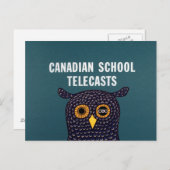 Canadian School Telecasts Postkarte (Vorne/Hinten)
