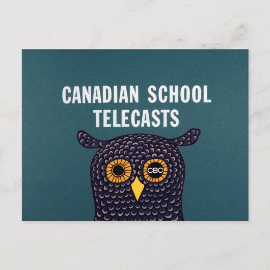Canadian School Telecasts Postkarte (Vorderseite)