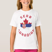 Canadian Serb Roots T-Shirt (Vorderseite)
