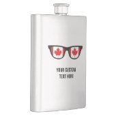 Canadian Shades Custom Flask Flachmann (Rechts)