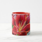 Canadian Stargazer Lily - Wohlstand und Überfluss Tasse (Zentrum)