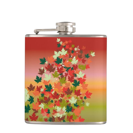 Canadian Sunset Flachmann (Vorderseite)