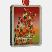 Canadian Sunset Ornament Aus Metall (Rechts)