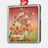 Canadian Sunset Ornament Aus Metall (Links)
