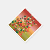 Canadian Sunset Serviette (Ecke)