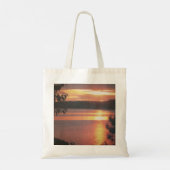 Canadian Sunset Tote Bag Tragetasche (Rückseite)