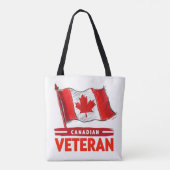 Canadian Veteran Digital Art Design Tasche (Rückseite)