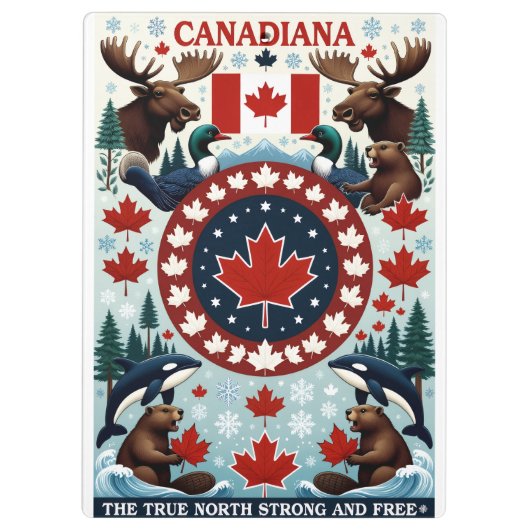 CANADIANA KLEMMBRETT (Rückseite)