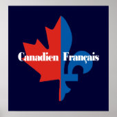 Canadien Francais Poster (Vorne)