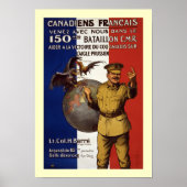 Canadiens Francais (Leinwand) Poster (Vorne)