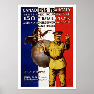 Canadiens Francais Poster