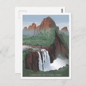 Canaima Nationalpark Venezuela Vintag Postkarte (Vorne/Hinten)