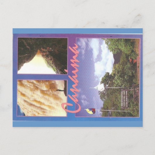 Canaima, Venezuela Postkarte (Vorderseite)