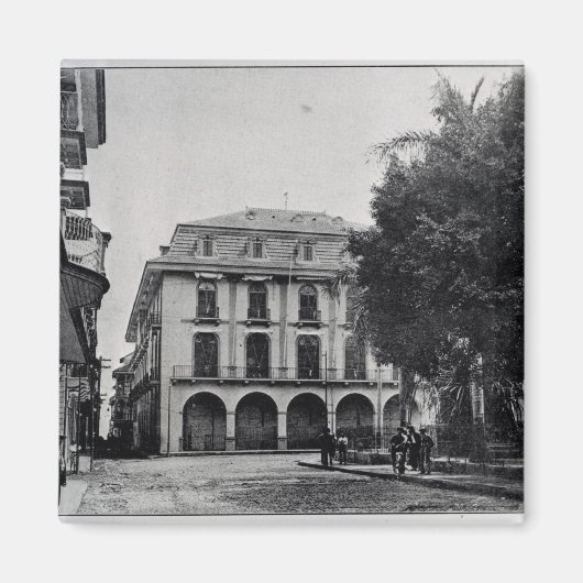 Canal Administration Gebäude, Panama Magnet (Vorne)