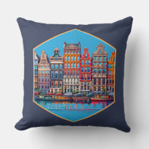 Canal Amsterdam Niederlande Europa