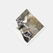 CANAL BOATS UK SERVIETTE (Ecke)