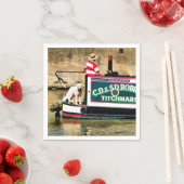 CANAL BOATS UK SERVIETTE (Beispiel)