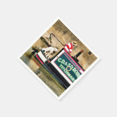 CANAL BOATS UK SERVIETTE (Ecke)