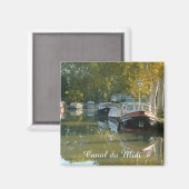 Canal du Midi, Capestang Magnet (Vorderseite/Rückseite)