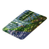 Canal du Midi Frankreich Magnet (Linke Seite)