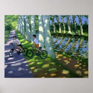 Canal du Midi Frankreich Poster
