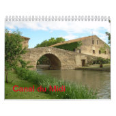 Canal du Midi Wall Calendar Kalender (Titelbild)