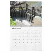 Canal du Midi Wall Calendar Kalender (Feb 2027)