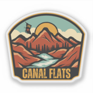 Canal Flats, British Columbia Aufkleber