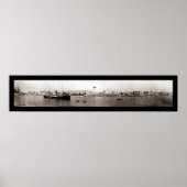 Canal Foto Venedig Italien 1909 Poster (Vorne)