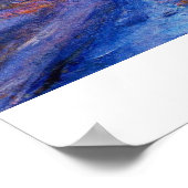 Canal Grand von Claude Monet Poster (Ecke)