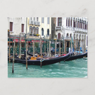 Canal Grande-Gondeln Postkarte