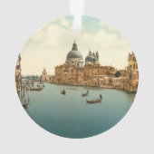 Canal Grande I, Venedig, Italien Ornament (Rückseite)