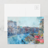 Canal Grande in Venedig Italien Postkarte (Vorne/Hinten)