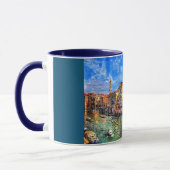 Canal Grande in Venedig, Italien. Tasse (Links)