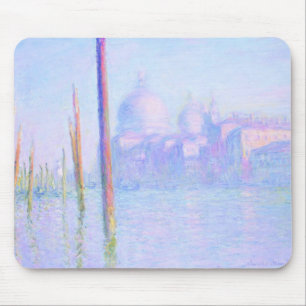 Canal Grande in Venedig (von Claude Monet) Mousepad