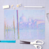 Canal Grande in Venedig (von Claude Monet) Seidenpapier (Handwerk)